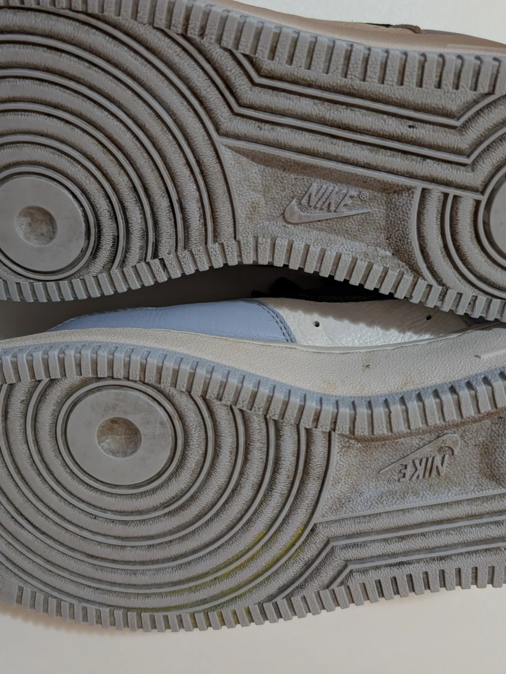Nike Air Force 1 Low - White with Light Blue and Black